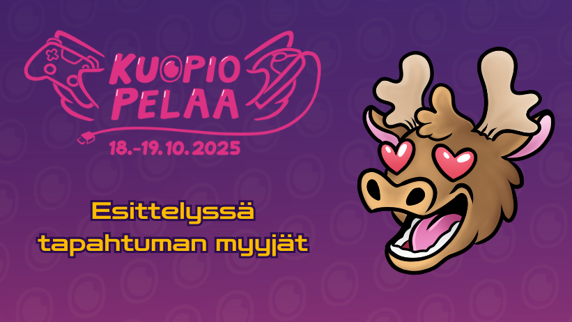 Esittelyssä tapahtuman myyjät