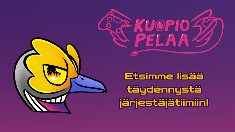 Etsimme lisää täydennystä järjestäjätiimiin!