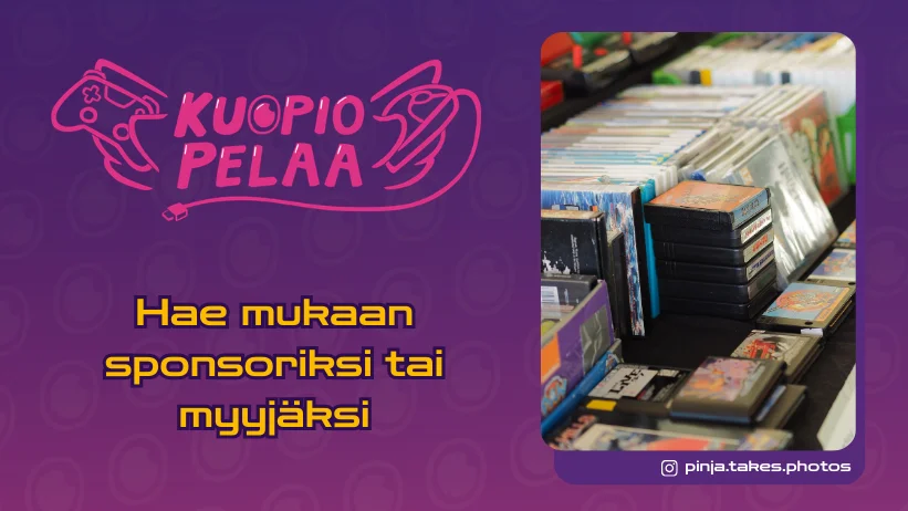 Sponsori- ja myyjähaku auki!