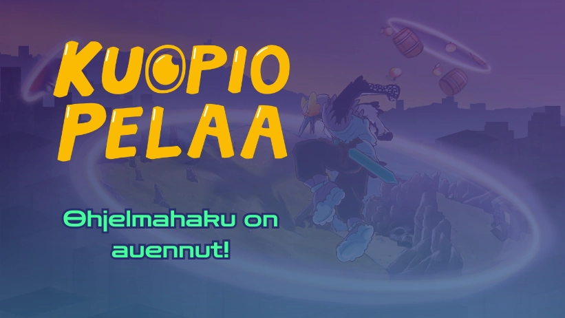 Kuopio Pelaa 2026 ohjelmahaku on auennut!