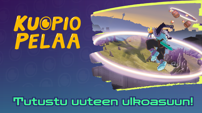 Tutustu Kuopio Pelaan uuteen ulkoasuun!