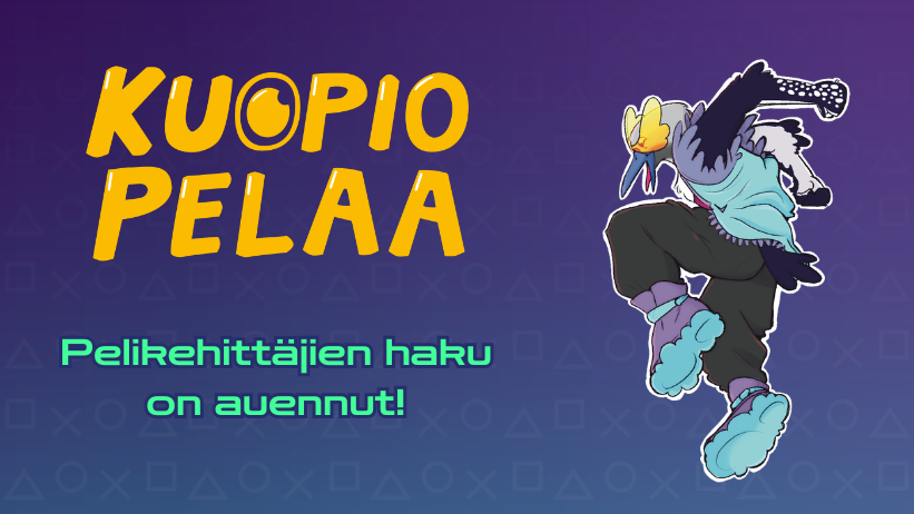 Pelikehittäjien haku on auki!