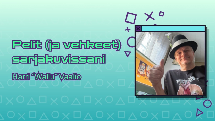 Pelit (ja vehkeet) sarjakuvissani