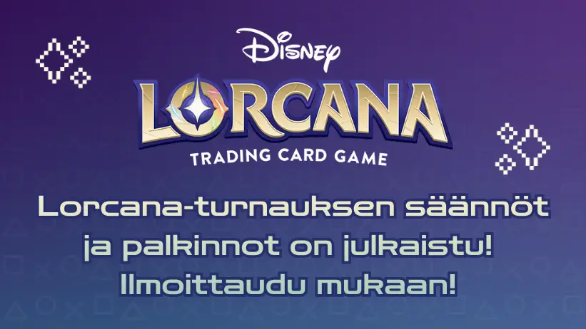 Lorcana-turnauksen säännöt ja palkinnot on julkaistu!